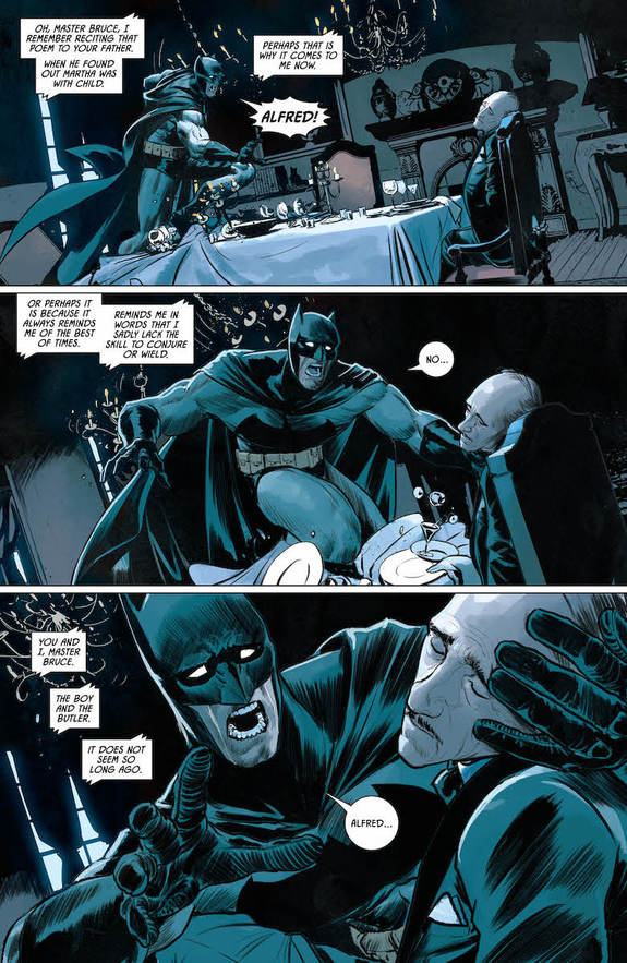 Cómo enfrenta Batman la muerte de Alfred? -